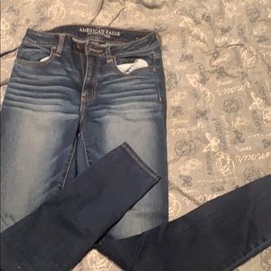american eagle blue jeans